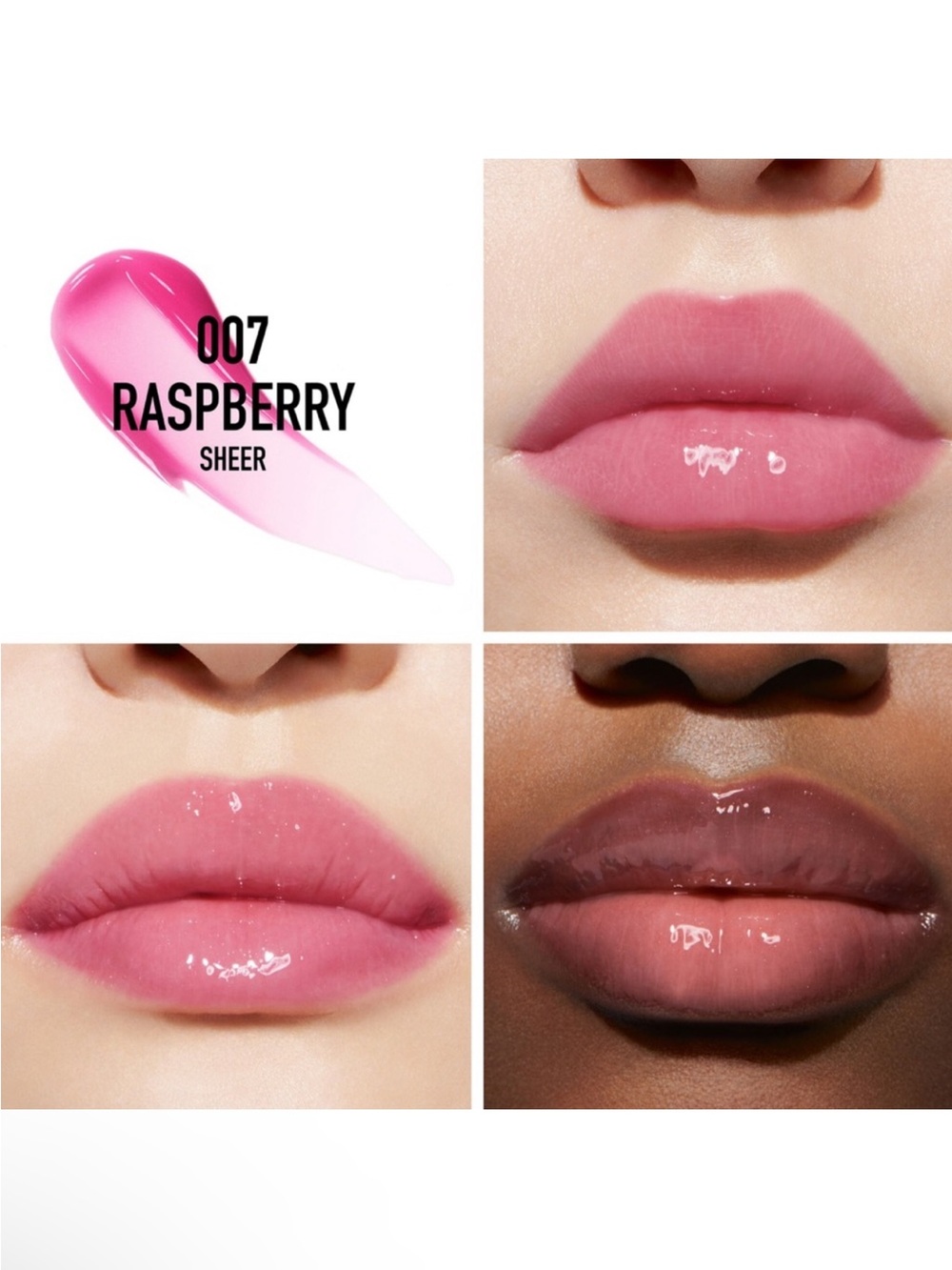 Dior Addict Lip Maximizer - 007 Raspberry - Picture 4 of 7